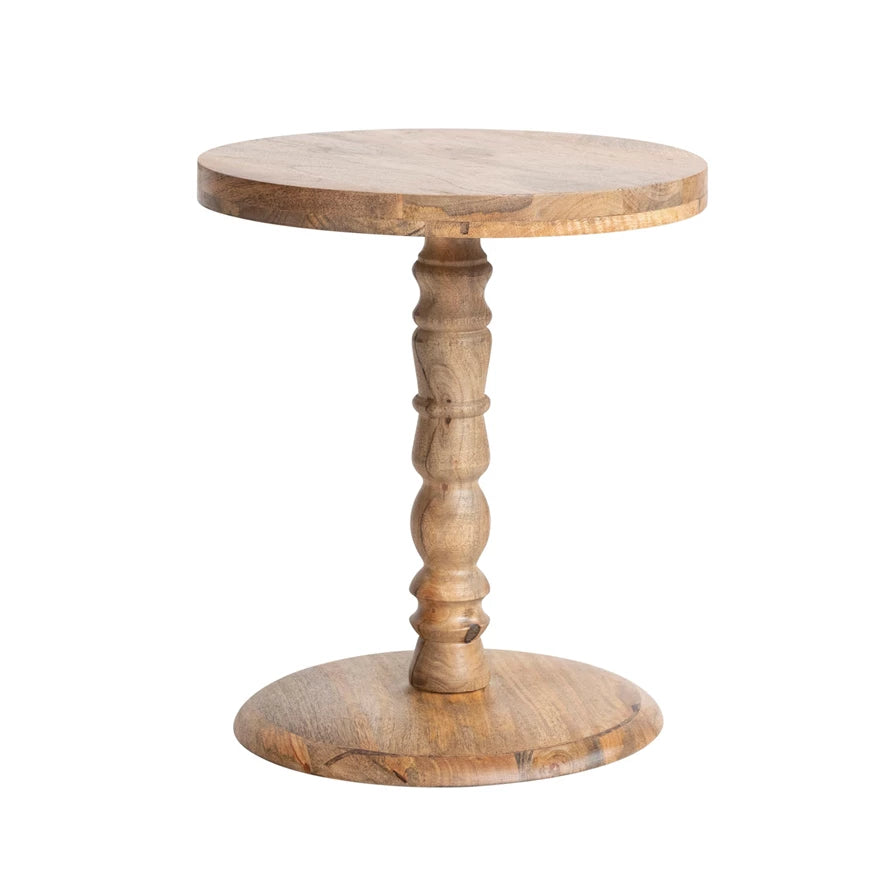 Mango Wood End Table