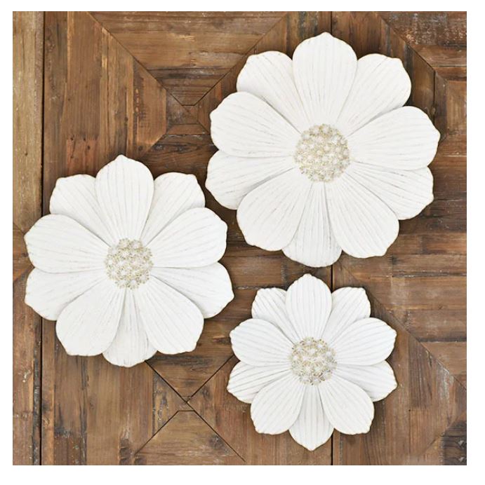 Metal Wall Flower