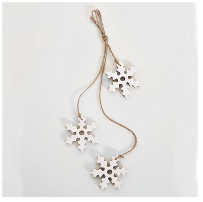 Triple Snowflake Hanger