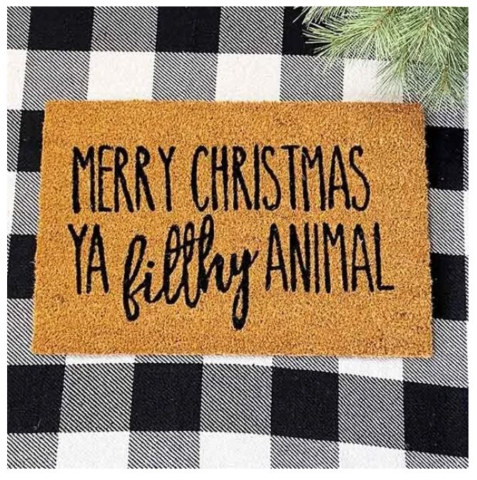 Filthy Animal Door Mat