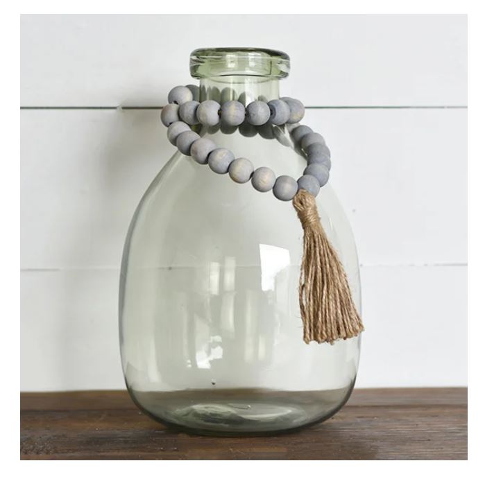 Gray Bead Garland