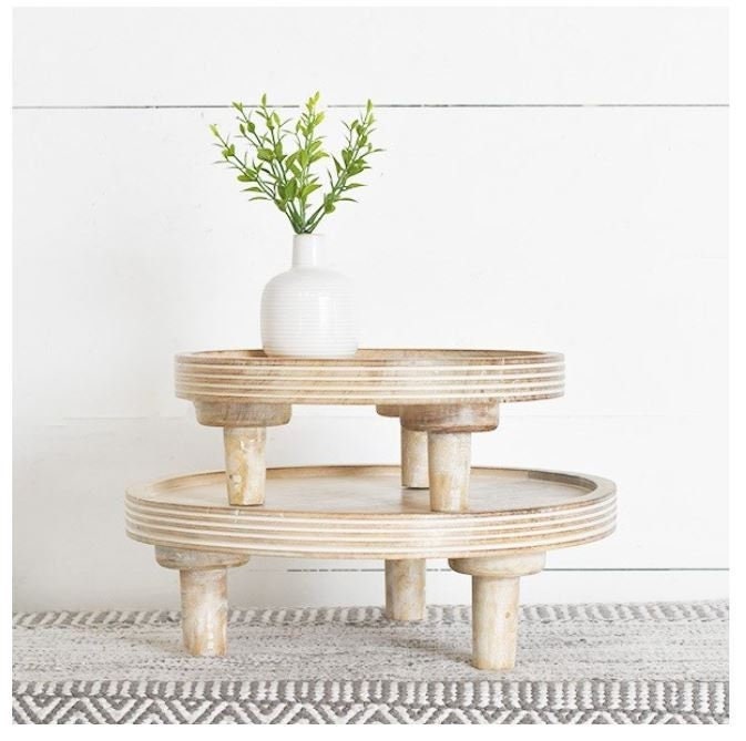 Round Wood Riser