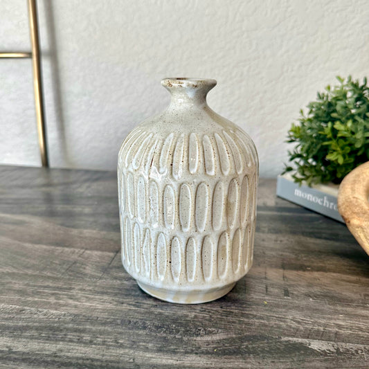 Line Pattern Vase