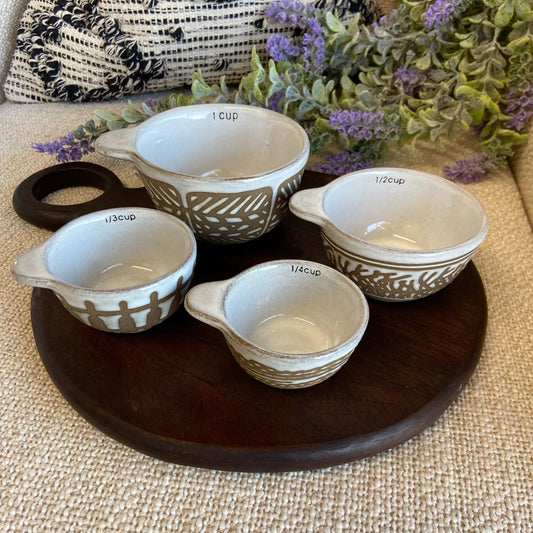 Pattern Measuring Cups