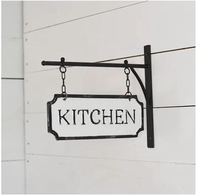 Hanging Metal Sign