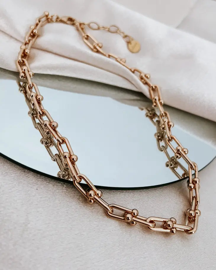 Lianna Chain Link Necklace