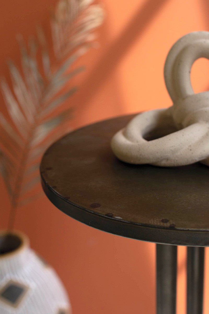 Metal Accent Table