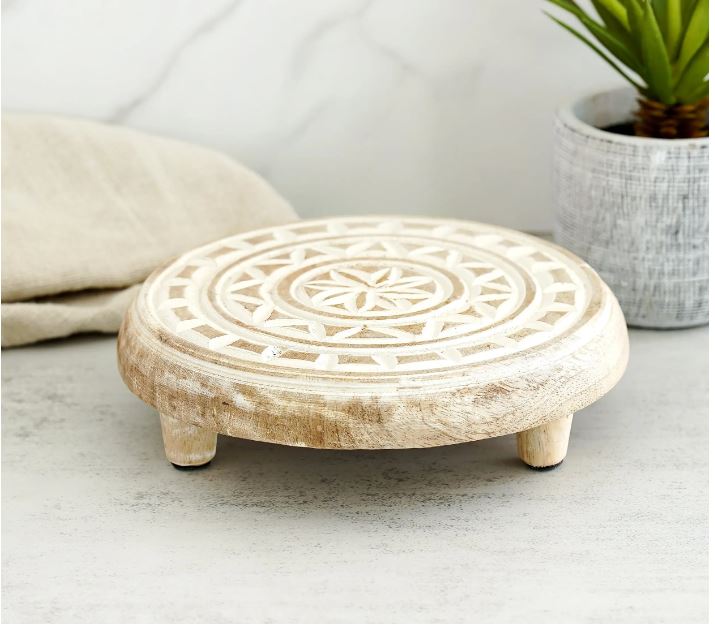 Carved Trivet Riser