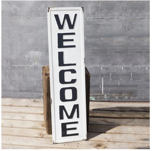 Metal Welcome Sign