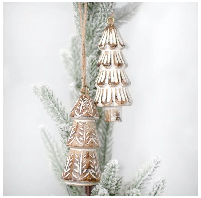 Wood Tree Ornament