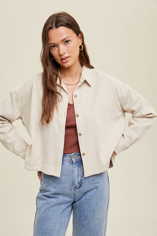 Corduroy Shacket