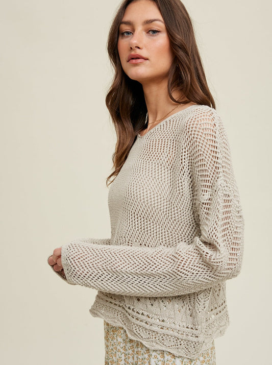 Roma Crochet Top