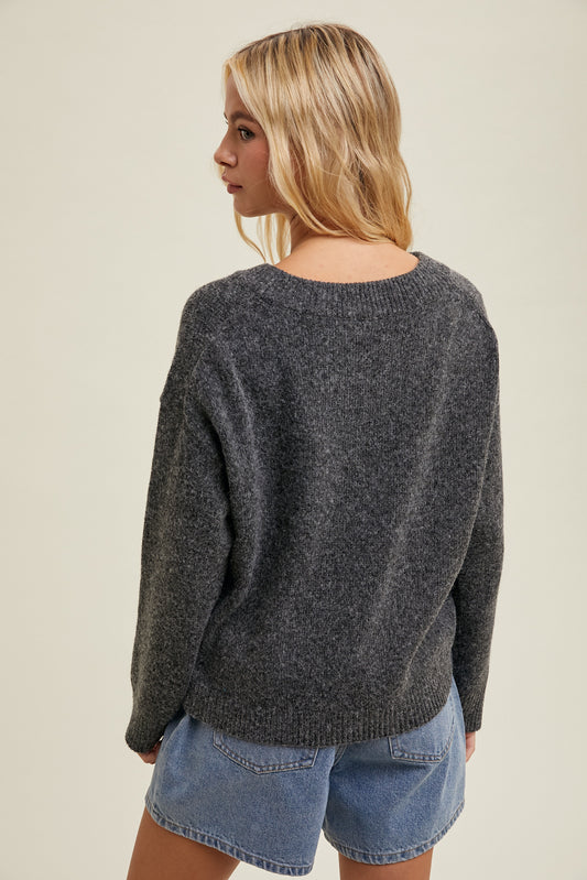 Mattie V-Neck Sweater
