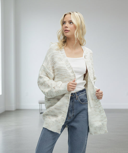 Maeve Speckled Cardigan