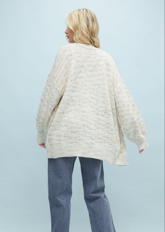 Maeve Speckled Cardigan