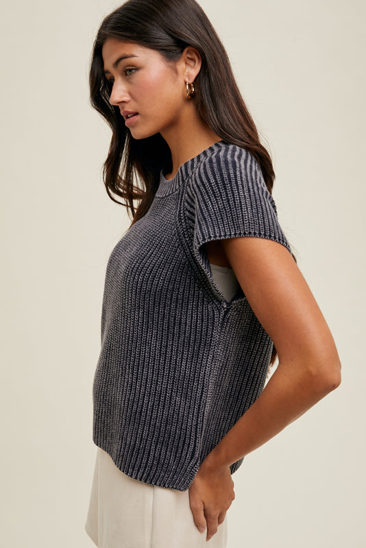 Charlie Short Sleeve Sweater