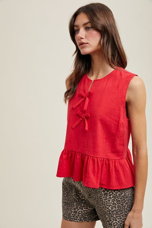 Skylar Bow Top