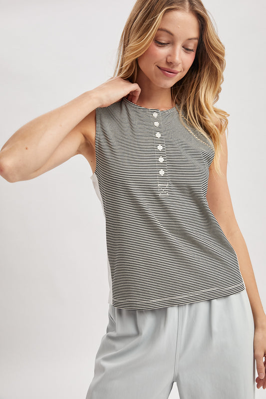 Side Stripe Tank