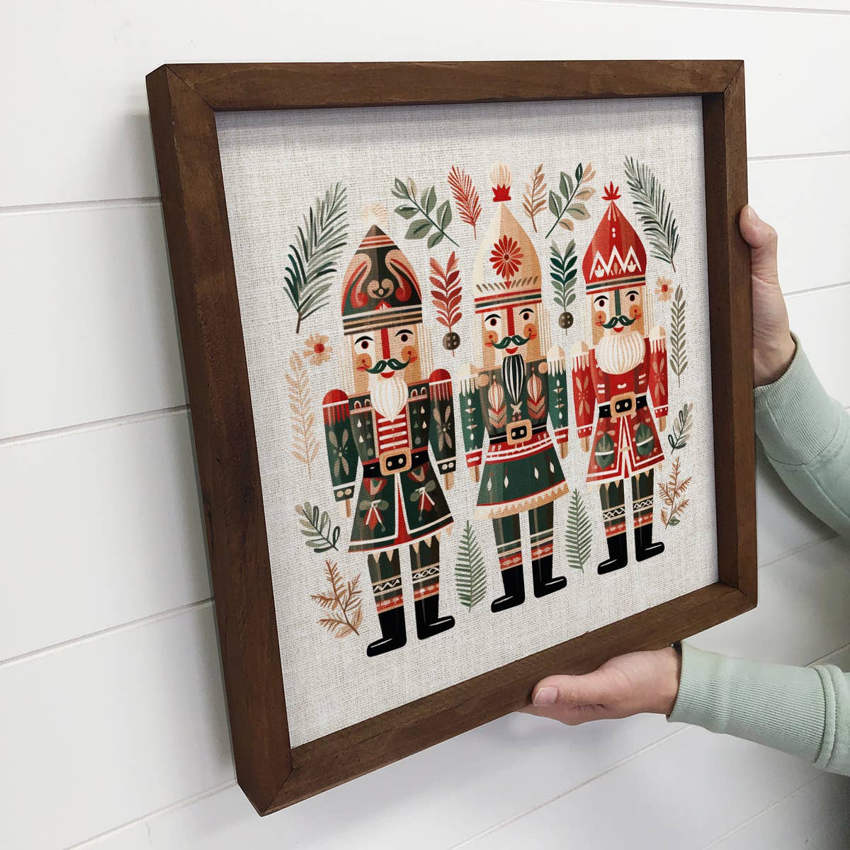 Winter Nutcracker Print