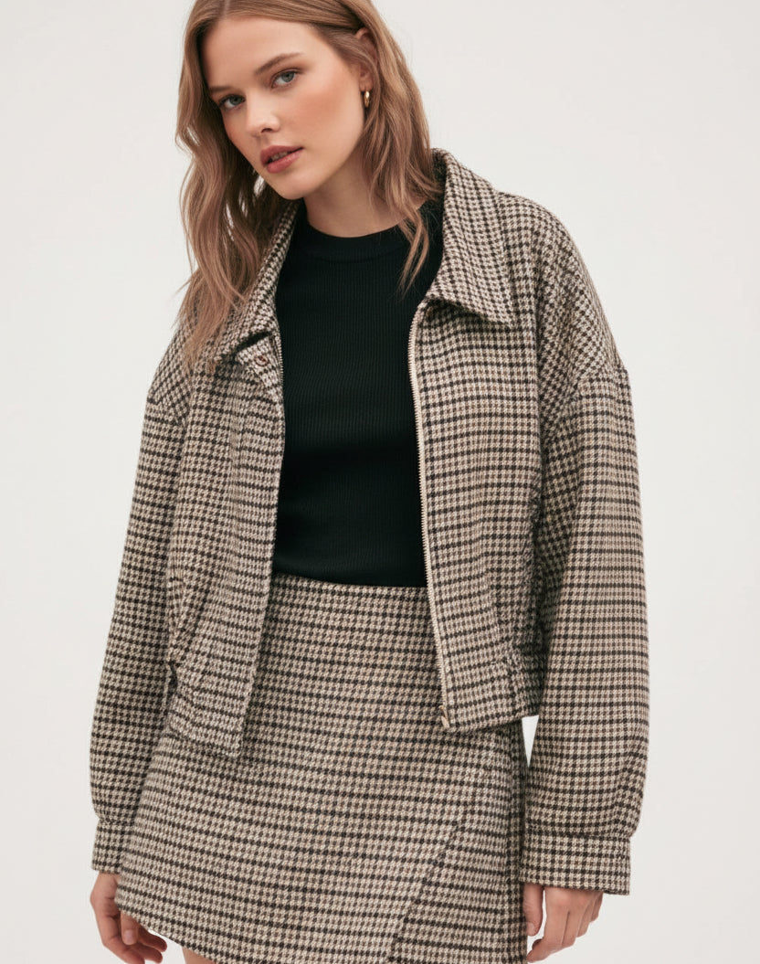 Houndstooth Jacket