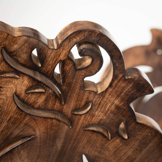 Wood Standing Pumpkin