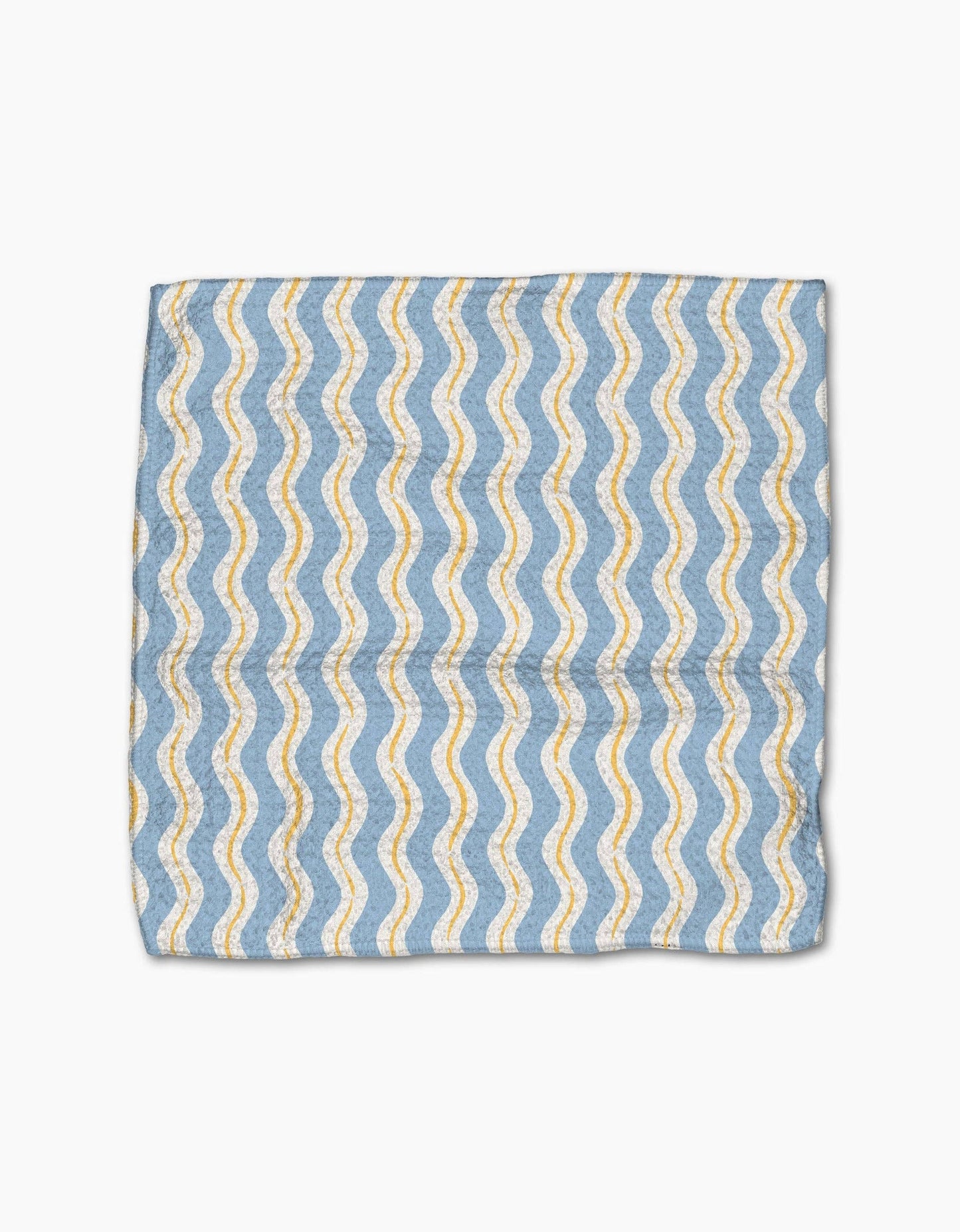 S/3 Lemon Waves Dishcloth Set