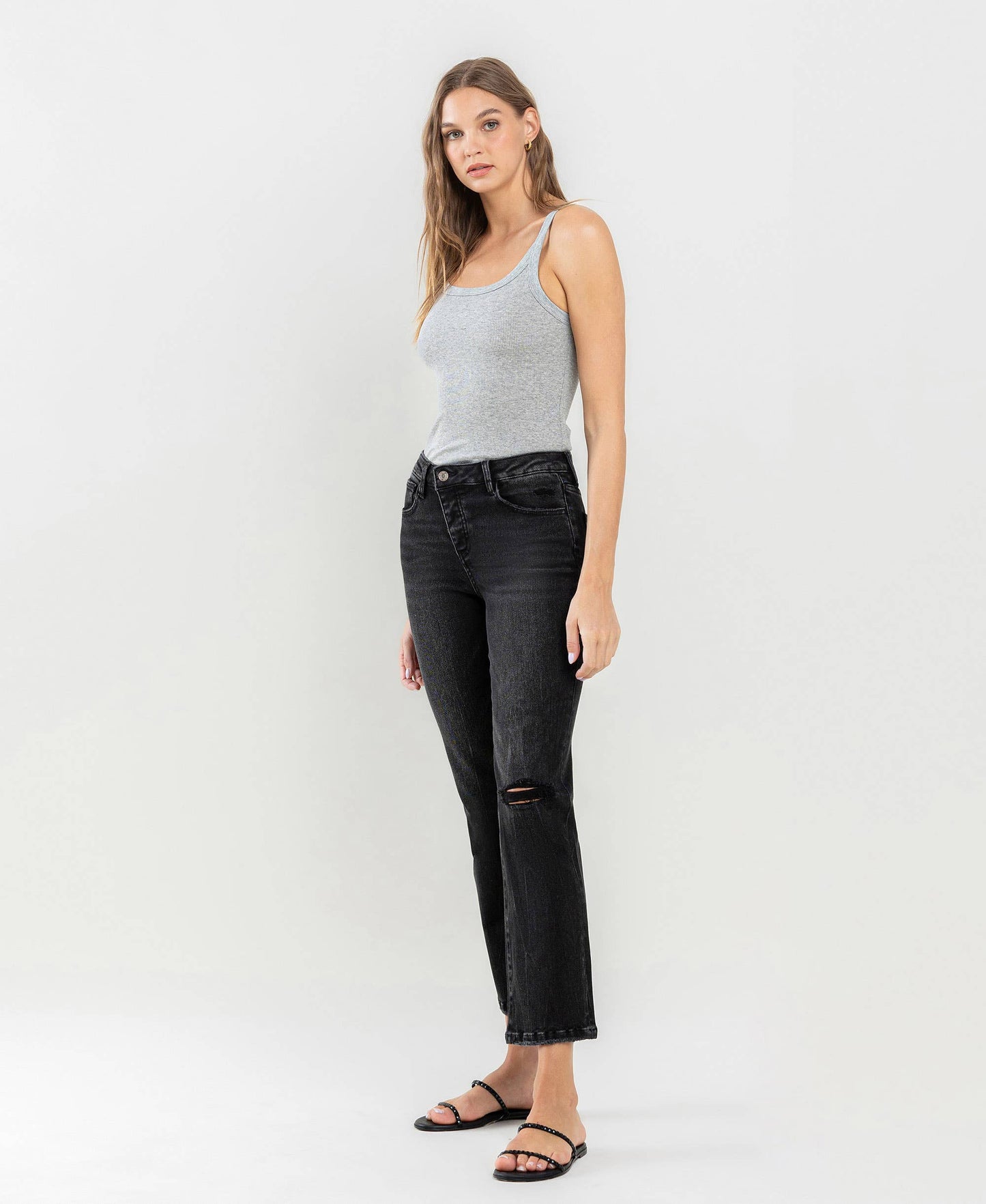 Monet Vervet Straight Jeans