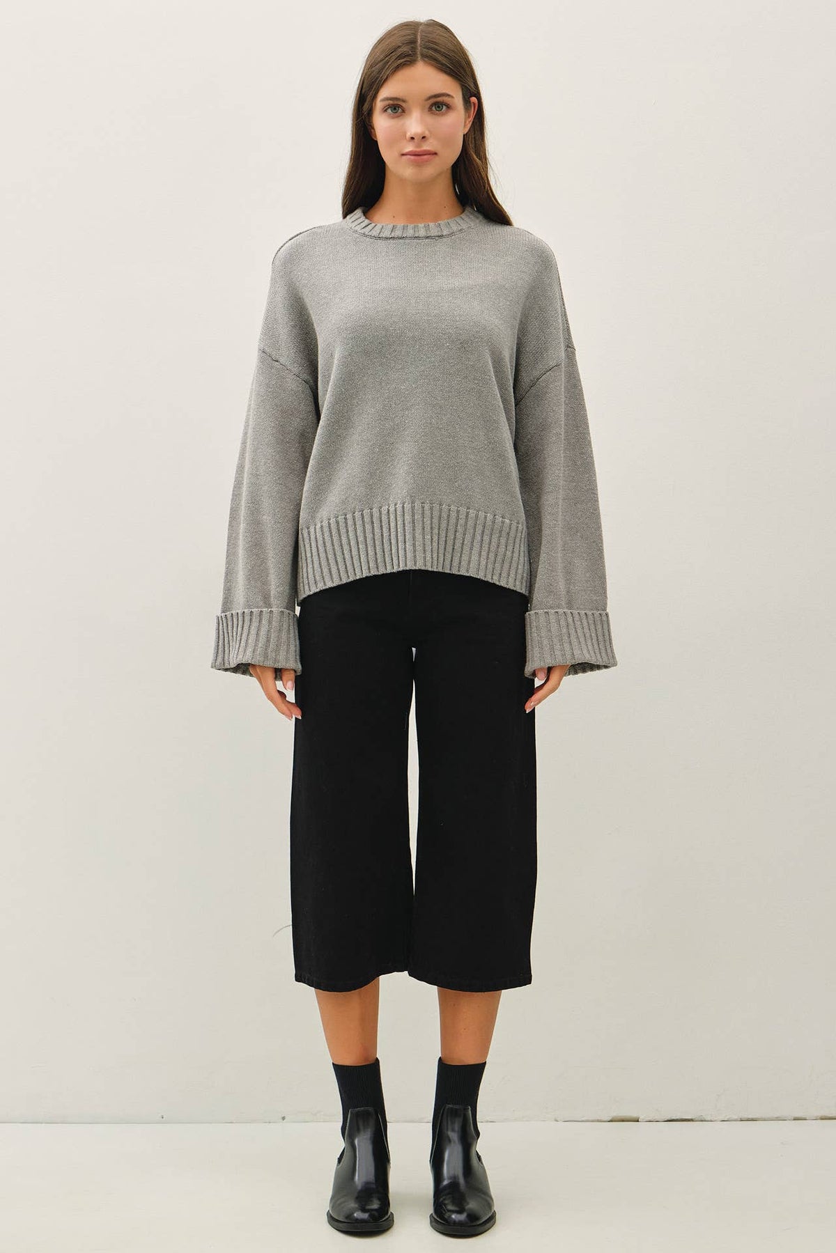 Wide Cuff Sweater