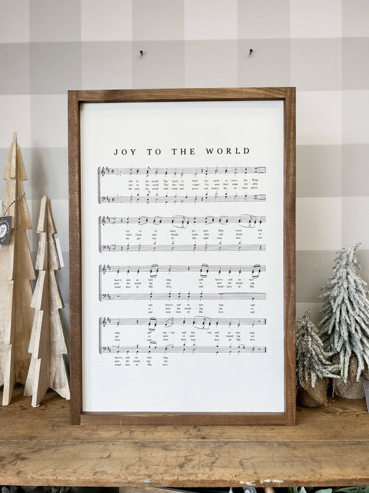 Joy to the World Sign