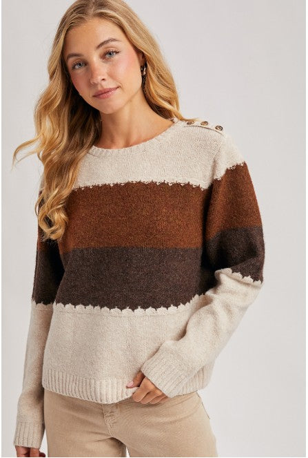 Color Block Sweater