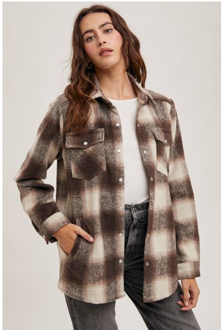 Briar Plaid Shacket