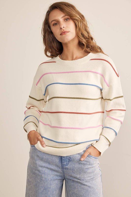 Ember Stripe Sweater