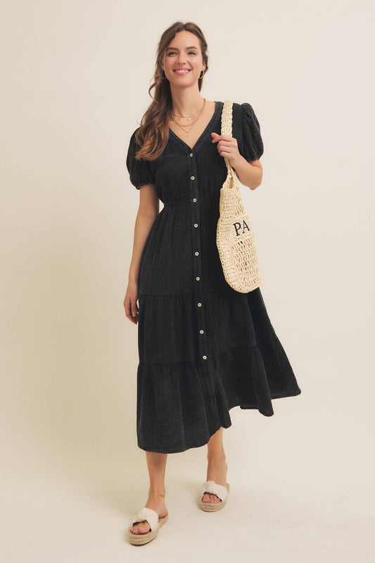 Hanna Button Dress