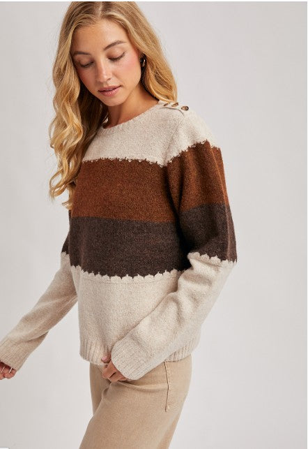 Color Block Sweater