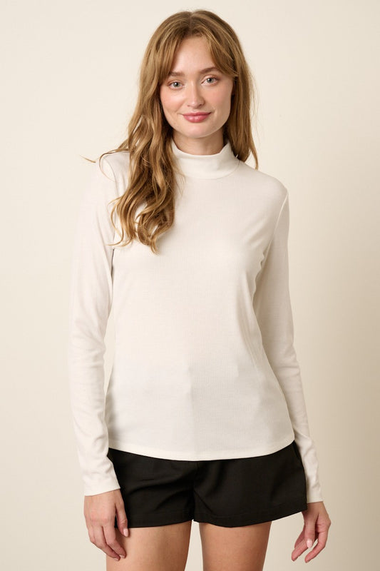 Sidni Mock Neck Top