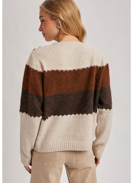 Color Block Sweater