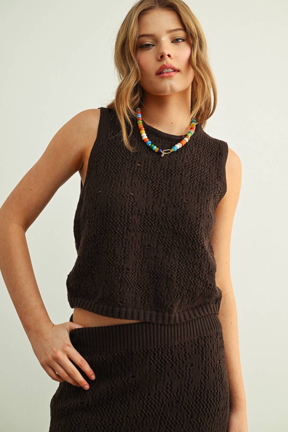 Crochet Knit Tank