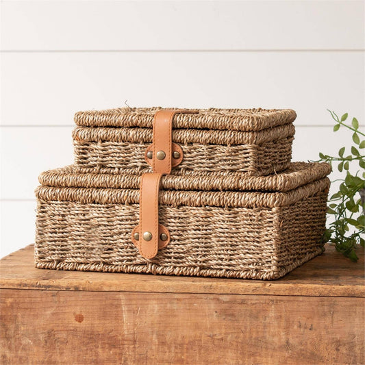Seagrass Woven Box 1