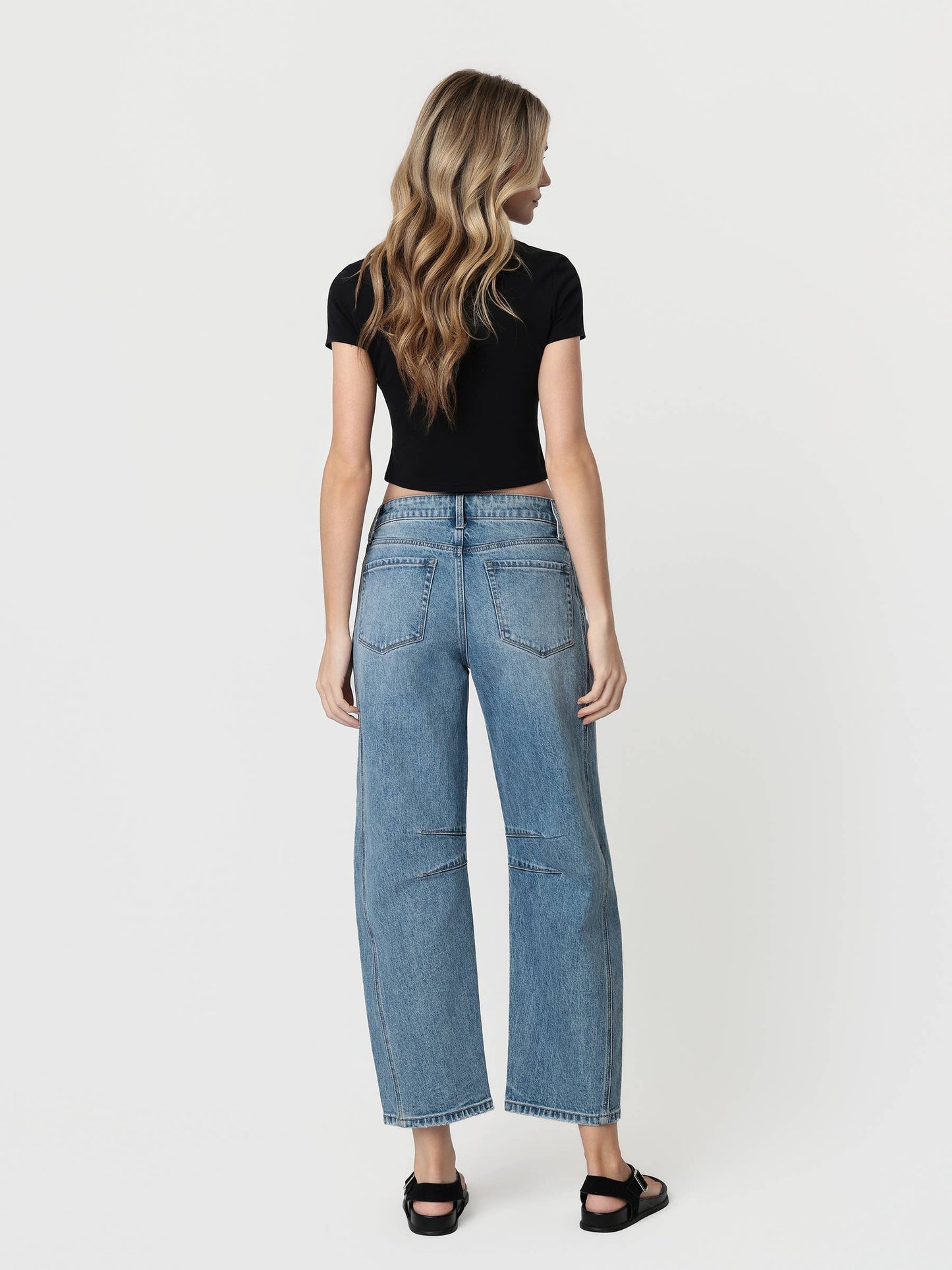 Romie Barrel Leg Jeans