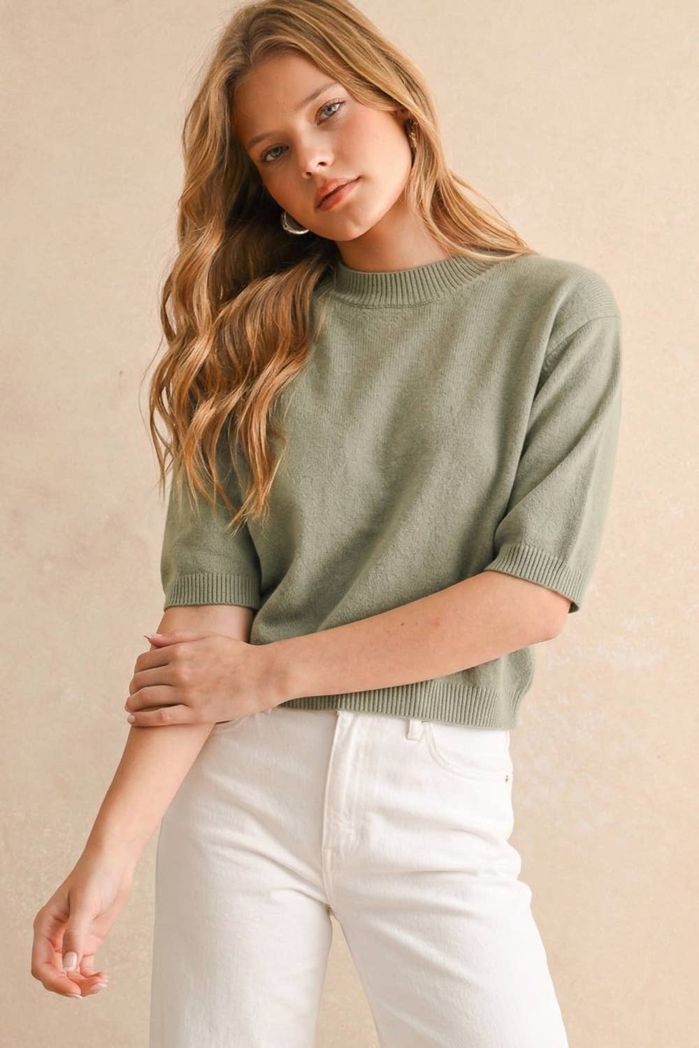 Dreamer Short Sleeve Sweater