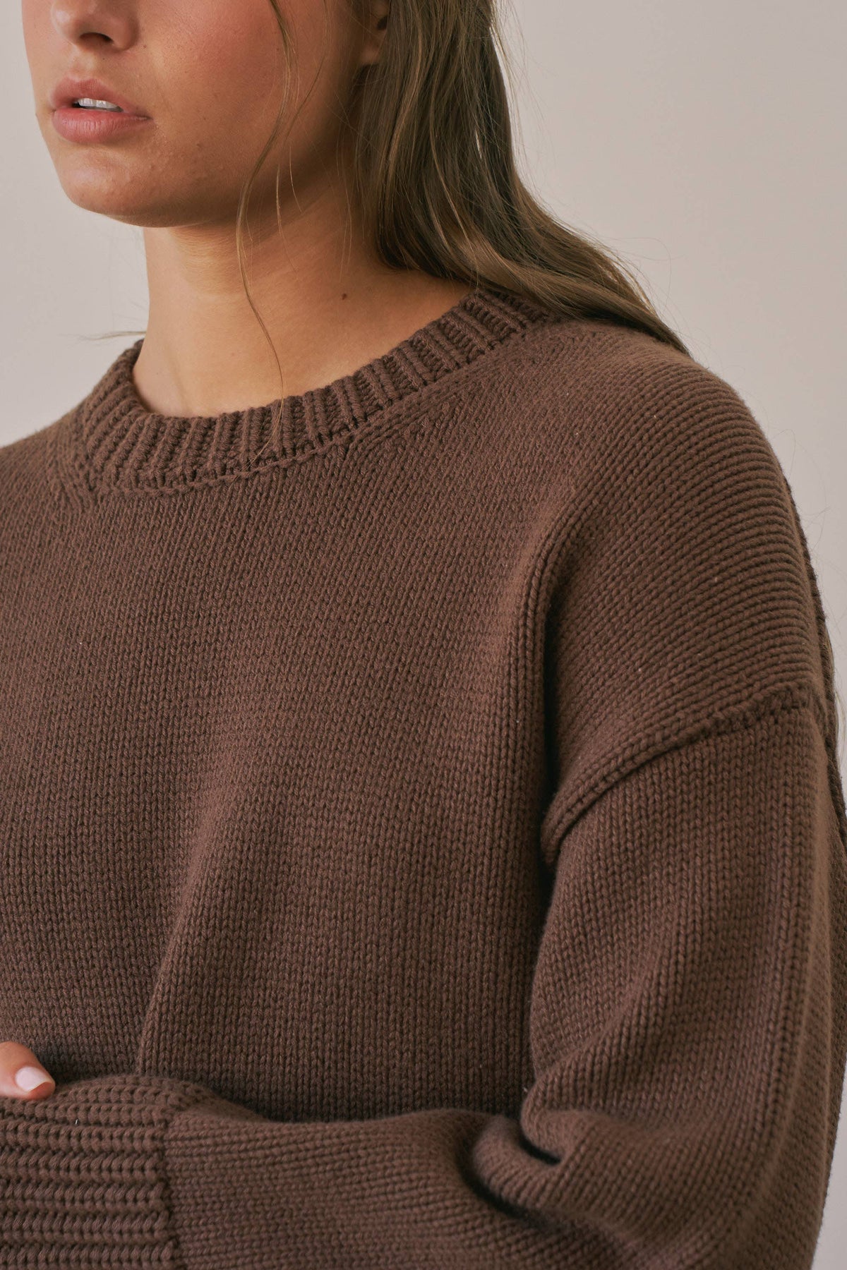 Button Cuff Sweater