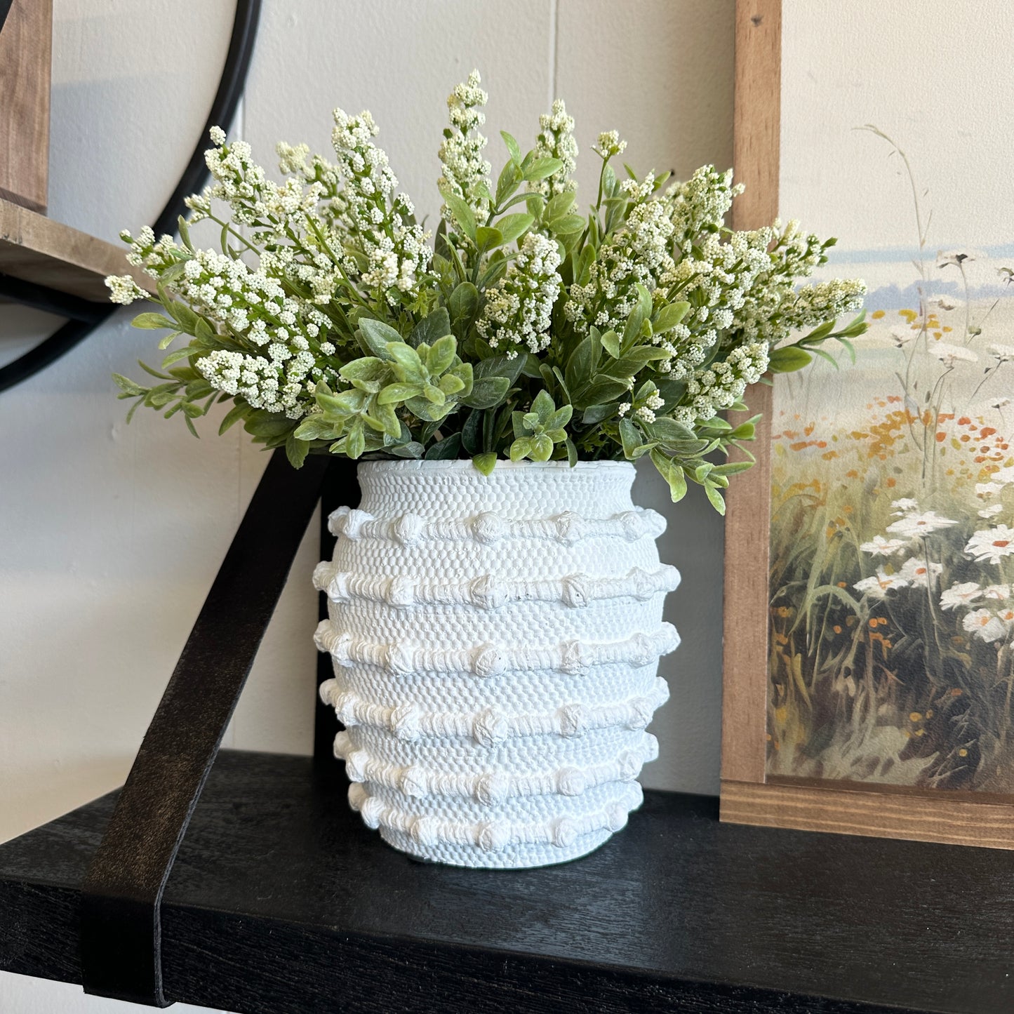 White Knot Vase