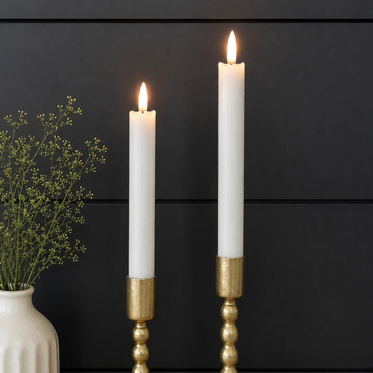 S/2 LED Taper Candles