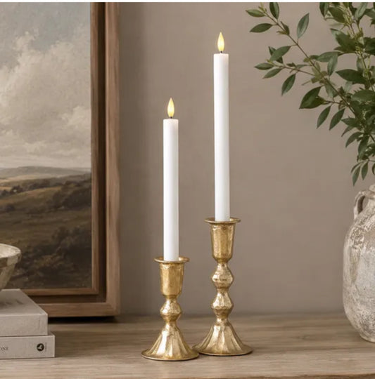 S/2 Rio Gold Candle Holders
