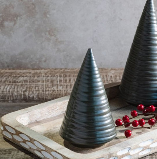 Dark Green Ceramic Tree