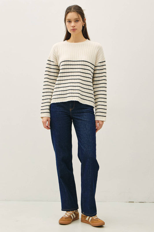 Cecily Stripe Sweater