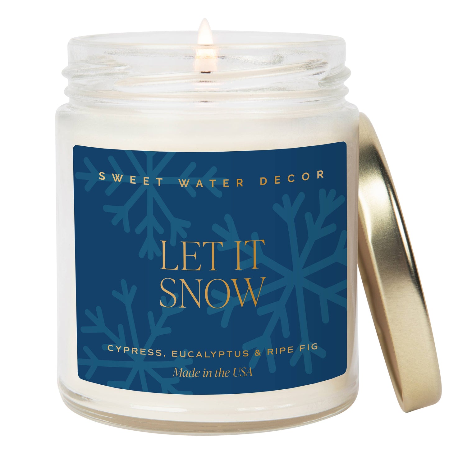 Let It Snow Soy Candle