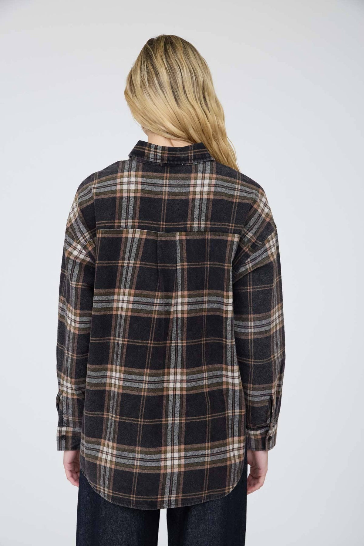 Daily Plaid Top