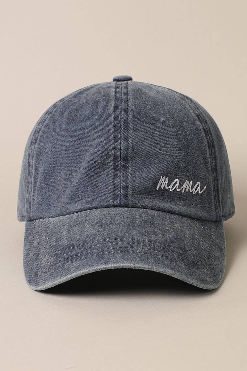 Mama Embroidered Hat