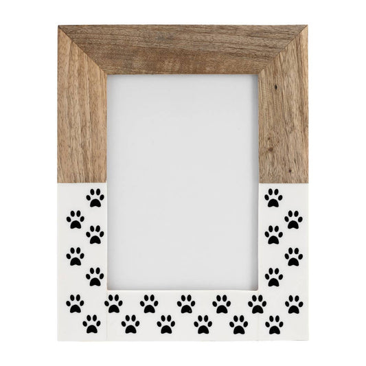 Paw Print Picture Frame